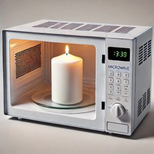 microwave candle